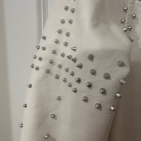 NWOT BlankNYC Vegan Leather Studded Jacket - Picture 6 of 8